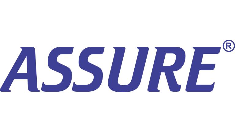 ASSURE logo in blue italic letters